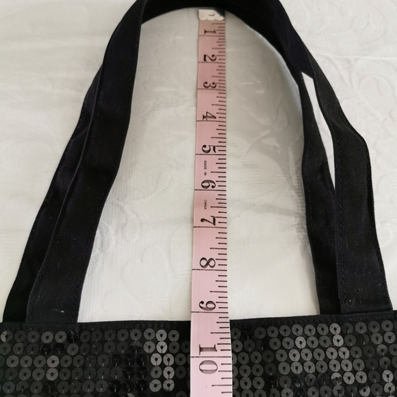 Victoria's Secret Black Sequence Tote Bag - Picture 10 of 10